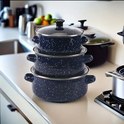 Three Set Cooking Pot